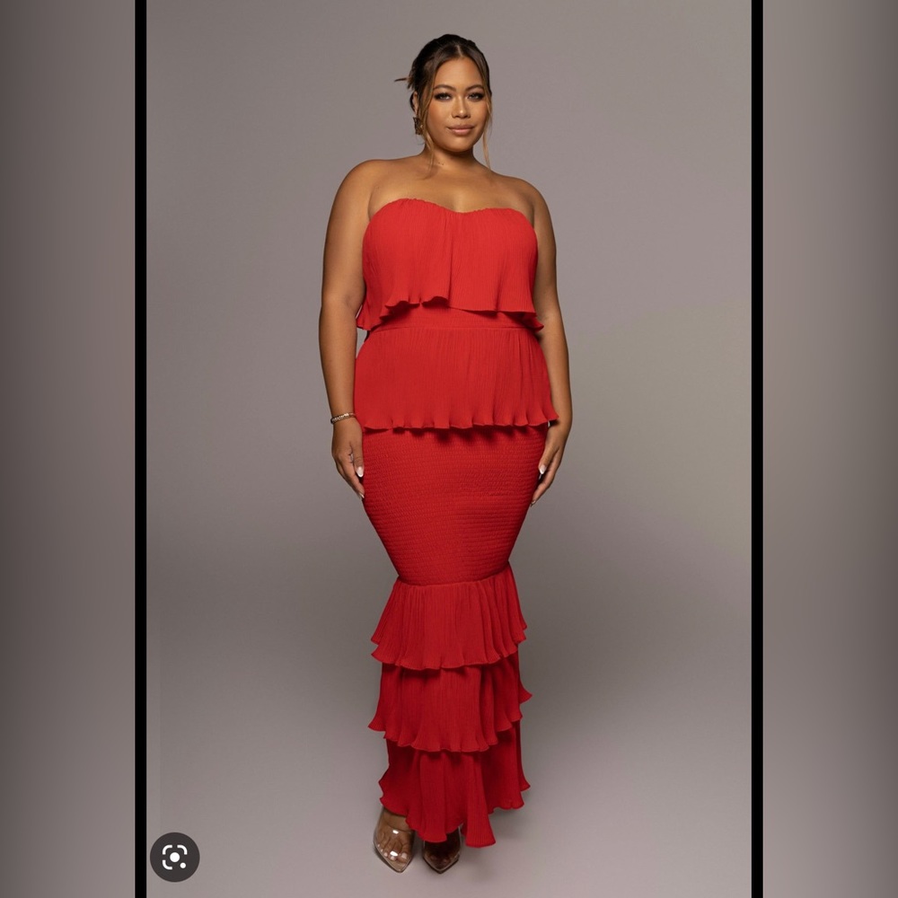 Casa Blanca Ruffle Dress